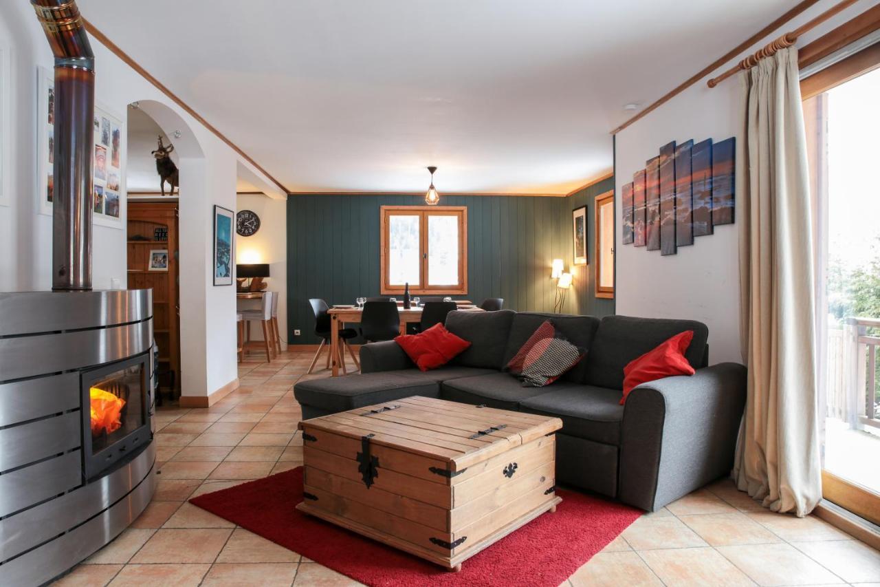 Chamonix Large Chalet, Sleeps 12, 200M2, 5 Bedroom, 4 Bathroom, Garden, Jacuzzi, Sauna 외부 사진