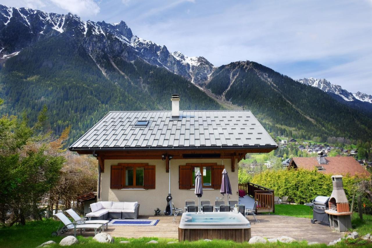 Chamonix Large Chalet, Sleeps 12, 200M2, 5 Bedroom, 4 Bathroom, Garden, Jacuzzi, Sauna 외부 사진